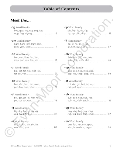 Word Family Stories & Activities, Level A - Image 2