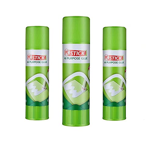 HzdaDeve Impresora 3d Cama Climatizada Barra de Pegamento PVP PETG Pegamento Sólido Modelos Adhesivos 3PCS Cover