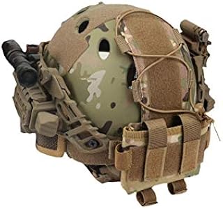 wolfslaves Helmet Battery Pouch MK2 Helmet Battery Pouch Counterweight 600D Nylon Helmet Battery