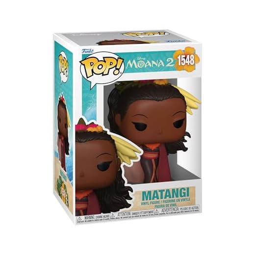 Funko Pop! Disney: Moana 2 - Matangi - Vaiana - Figura de Vinilo Coleccionable - Idea de Regalo - Mercancia Oficial - Juguetes para Niños y Adultos - Muñeco para Coleccionistas y Exposición