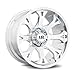 Hardrock H505 BLOODSHOT XPOSED Custom Wheel - 20x12, -44 Offset, 6x139.7 Bolt Pattern, 108mm Hub - Chrome Rim