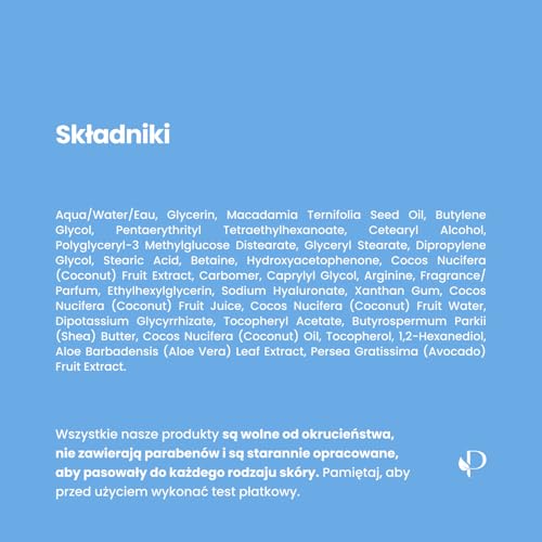 PLANTIFIQUE Hydrating Hand Mask 4 Gloves – Rękawiczki nawilżające z kwasem hialuronowym, masłem shea i macadamią – odżywczy, wegański krem do rąk, przeciwstarzeniowy zabieg dla suchej skóry