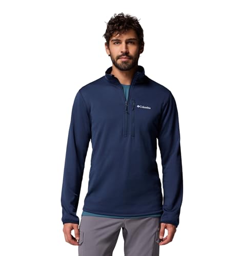 Image of Columbia Men's Essential Hike Grid Fleece Half Zip