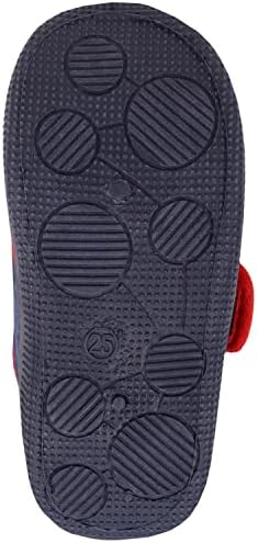 ABSOLUTE FOOTWEAR Childrens Kids Infants Boys Slip On Touch and Close Winter Super Hero Slippers