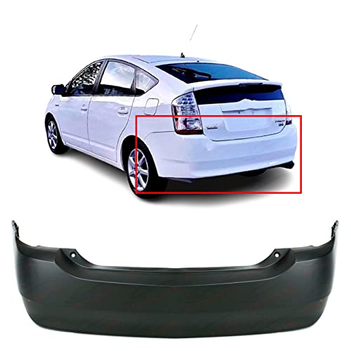 FitParts Compatible With Rear Bumper Cover 2004-2009 Toyota Prius base Touring Hatchback 04-09. New, Primed and Ready for Paint. TO1100239 5215947903 2005 2006 2007 2008