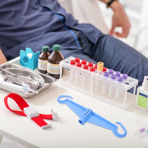 Healeved Haken für klinische Infusionshalter aus Kunststoff, Zubehör für vertikale Infusionsstange, einfache Installation, zum Aufhängen von Tropfflaschen, professionelle medizinische Verwendung