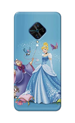 Image of Famous Cartoon Lady Character Hard Back Case Cover for Vivo S1 Pro Back Cover -(J5) VNS2224