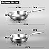 Duxtop Professional Stainless Steel Fry Pan, Induction Ready Cookware with Impact-bonded Technology, 9.5 Inches #4