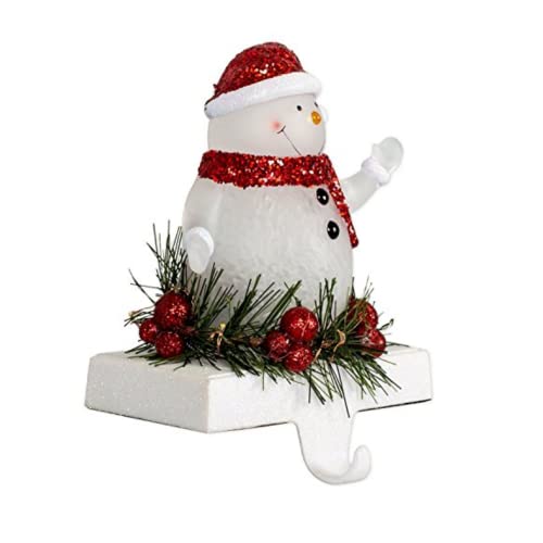 7 Inch Tall Led Snowman Stocking Holder #TOP1