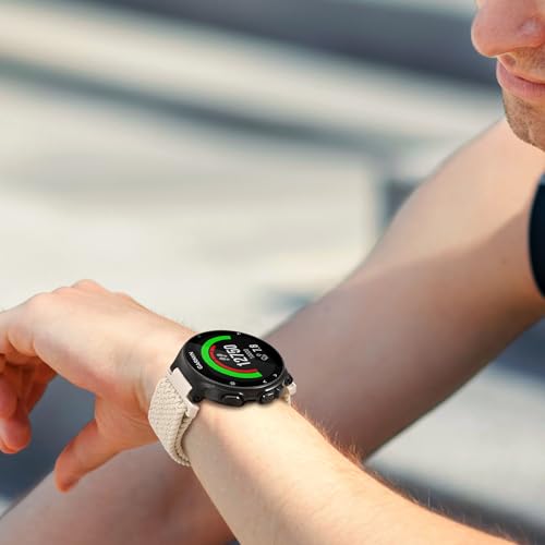 Correa trenzada de nylon compatible con Garmin Forerunner 235 miniatura 7