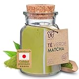 Té Matcha en Polvo Gourmet 50 g – Hojas de Té Verde Molidas - Calidad Japonesa - 100% Matcha Natural - Sabor Intenso y Color Vibrante