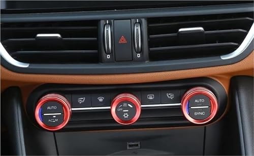 Couvercle de bouton climatisation Alfa Romeo Giulia : Protège la console - 4
