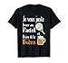 Padel - Padel et Bière - Équipement Padel - Maillot Padel T-Shirt