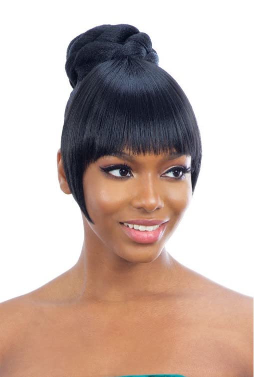 MAYDE BEAUTY SYNTHETIC EVERYDAY BUN & BANG SWEET DAY (1B)