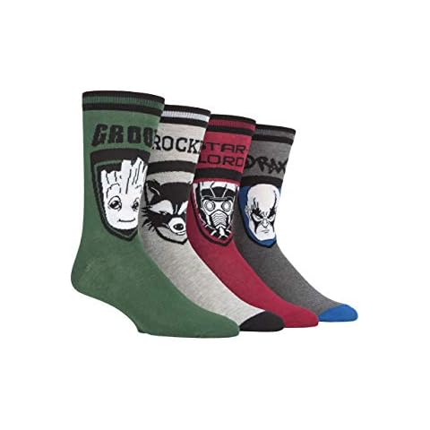 Mens 4 Pair Guardians of the Galaxy Socks Cover