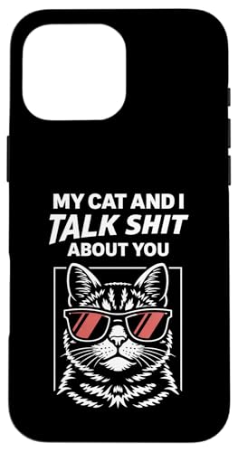 Funny Sassy Cat Lover Cool Kitty Attitude Cat Owners �X�}�z�P�[�X iPhone 16 Pro Max �p