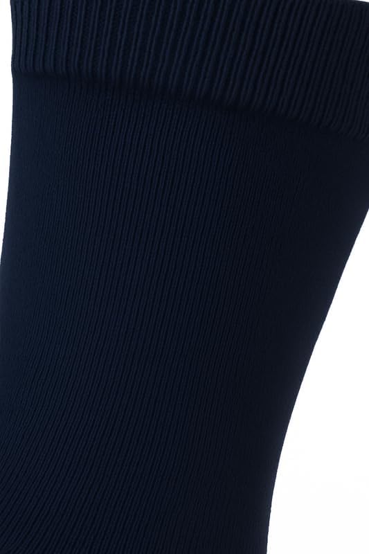 Image of Wens Plain Dark Socks for Girls, Boys, Kids & Men of All Ages (Pack of 3) | Heavy Elastic, Streachable & Comfortable Fit