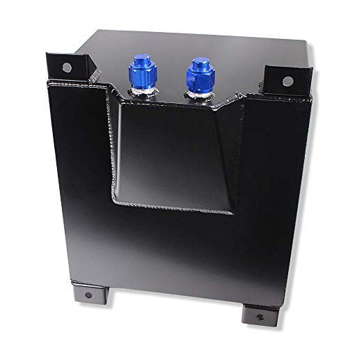 DEMOTOR PERFORMANCE Universal 5 Gallon Fuel Cell Gas Tank Aluminum with Level Sender Black - Thumbnail 4
