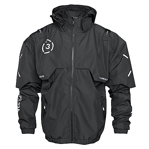 EARTH THE ARCHIVE ★新品★Wind breaker size5 Fabric of the Universe Cyberpunk Techwear Graphic Streetwear