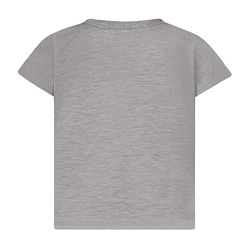 Image of Puma Girls Core Logo Short Sleeve T-Shirt, Crewneck, Soft and Lightweight