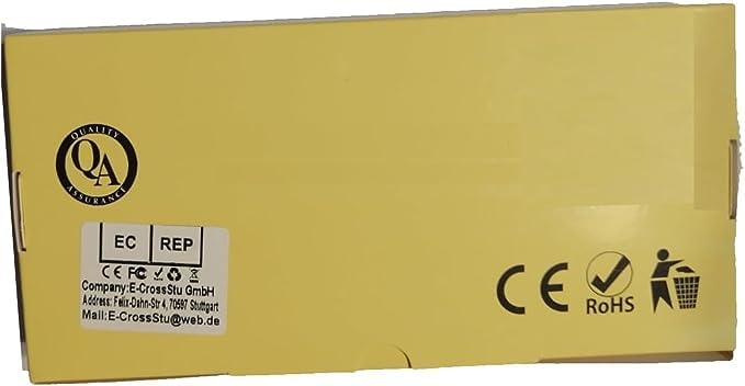 Product packaged in a clear plastic bag with a white label.