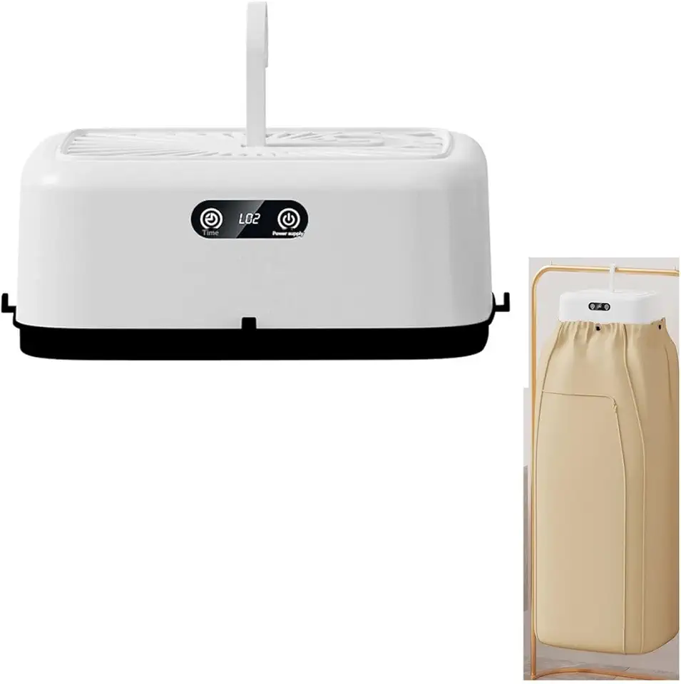 Secador De Roupas Portátil Elétrico Aquecedor Varal Dobráve 220V