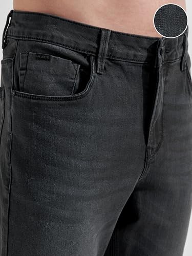 Image of Highlander Men Men's Straight Relaxed Fit Jeans | Stretchable | Everyday Comfort & Style| Jeans for Man|Premium Cotton Blend