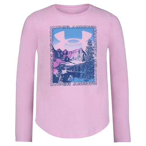 Image of Under Armour Girls' Long Sleeve Performance Graphic Tee, Outdoor Collection