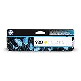 Reichweite: 6.600 Seiten HP 980A Gelb Original Tintenpatrone
