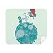 Universe and Alien Monster On Earth Cleaning Cloth Screen Cleaner 2pcs Suede Fabric
