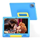 ULIST Kinder Tablet 10 Zoll, Tablet Kinder Android 11, 1280 * 800 HD-Display, 2GB+32GB, Quad Core, WiFi, Bluetooth, 6000 mAh Akku Kids Tablet (Blau)