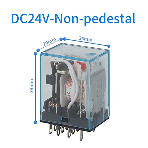 Relais de commande industriel MY4N-J DC12V pour automatisme - 3