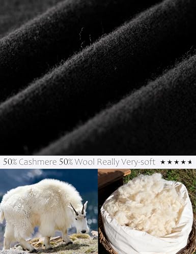 Soft Cashmere Blend Wrap Chic Scarf Stole for Women Wayfarer Travel Extra Large 87"x28"3