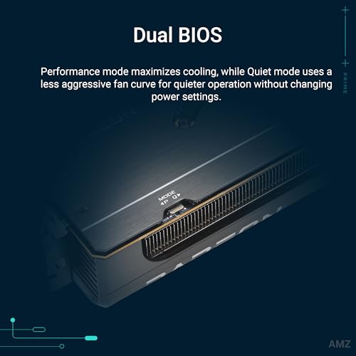 Image of ASUS Prime Radeon RX 9070 GRE EVO OC Edition Graphics Card (PCIe 5.0, HDMI /DP 2.1, 2.5-Slot Design, axial-tech Fans, Dual Ball Fan Bearings, Dual BIOS, GPU Guard)