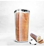 Plateau extensible pratique : notre plateau extensible de qualité supérieure est le mélange parfait de fonctionnalité et de style pour la cuisine moderne. Cette boîte à pain maison dispose d'un compartiment extensible pratique qui permet un accès facile à votre pain sans avoir à ouvrir un couvercle ou à saisir un compartiment profond.