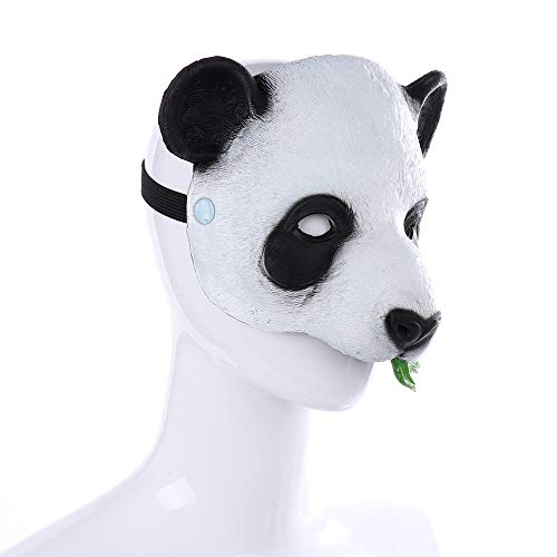 Aiffort 1Pcs Halloween Animal Mask Panda Mask Cute Panda Mask for Halloween Costume Party Cosplay Pr