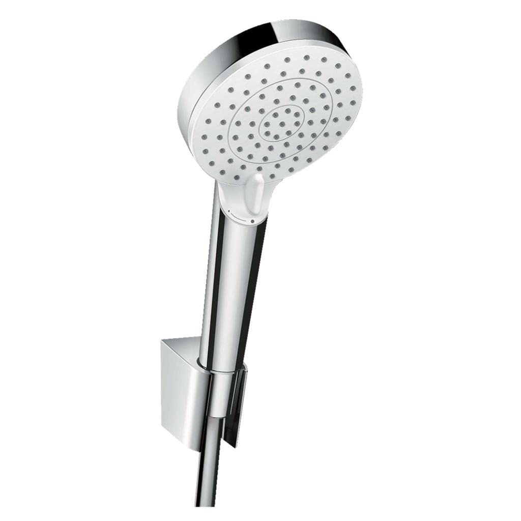 Soffione Doccia Hansgrohe Crometta - 2 Getti, Anticalcare, Bianco/Cromo - Foto 11