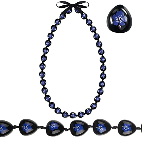Collier hawaïen acrylique à ruban Yinkin pour fête et remise de diplôme