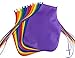 Children's Artists Fabric Aprons - Classroom,Kitchen, Community Event, Crafts & Art Painting Activity. Safe Clean 24 Pack Assorted Colors