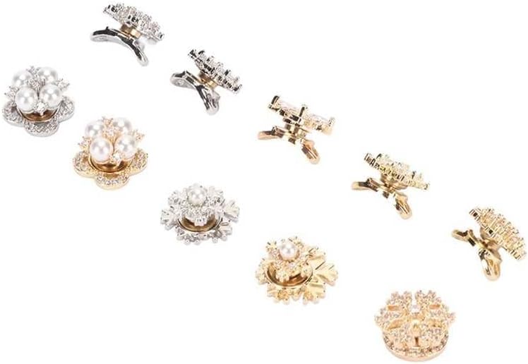 Nail Decals Nail Rhinestone Bead Charms Decals Nail Art Decoration for DIY Crafts Manicure Tips Decoration Nail Bead Charm