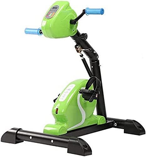 Image of Portable Pedal Exercise Electric Pedal Portable Indoor Fitness, Arm Leg Exerciser, Work Out and Rehabilitation, Sturdy Exerciser with Adjustable Resistance,Pedal Exerciser Exercise