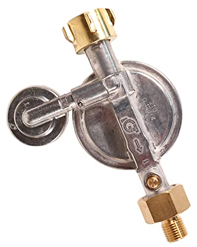 Propanregler GARDINGER Druckregler 50 mbar mit integrierter Schlauchbruchsicherung