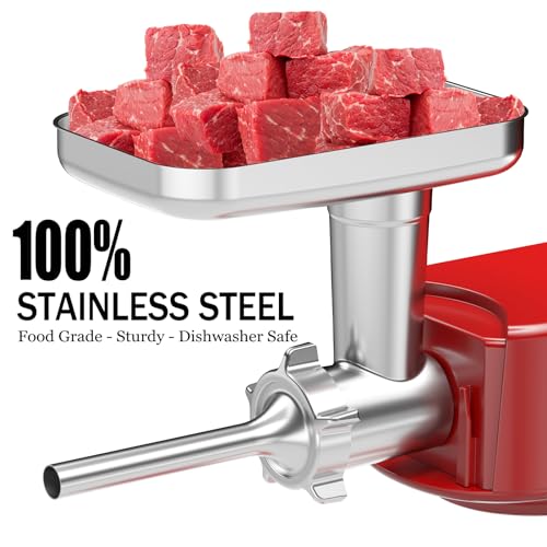 Upgraded Stainless Steel Food Meat Grinder Attachments For Kitchenaid