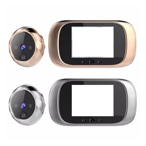 Sonnette vidéo LCD avec écran rotatif à 90° pour sécuriser la maison