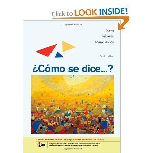 Paperback Como Se Dice? Enhanced Ninth Edition with Student Activities Manual (Custom Edition) Book