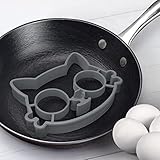 Breakfast Omelette Mold Silicone Egg Pancake Ring Shaper Cooking Tool DIY Kitchen Accessories Gadget...
