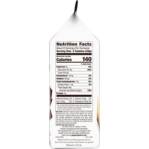 Image of Pepperidge Farm Milano Double Dark Chocolate Cookies, 7.5 oz. Bag