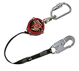 Honeywell PFL-4-Z7/9FT Miller Scorpion 9' Personal Fall Limiter with Twist Steel Carabiner and Swivel Shackle