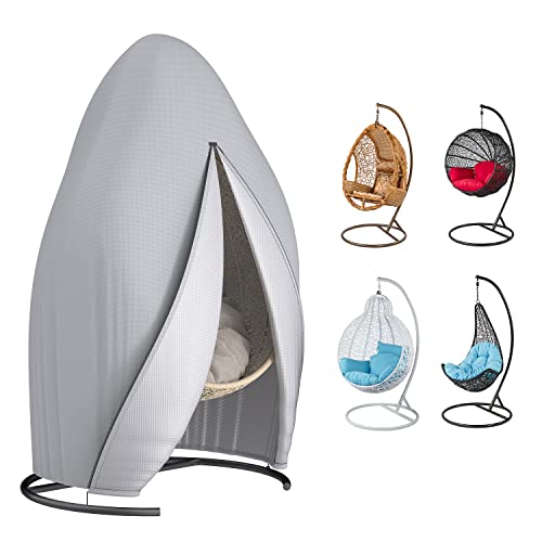 Funda para silla de huevo, impermeable, resistente, para silla de huevo, 210D, Oxford para exteriores, 115 x 190 cm Cover