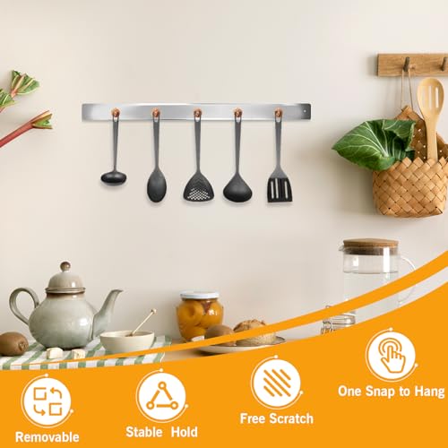 Image of Neosmuk Magnetic Hooks Steel Tube Design for Cruise,40lb+ Bronze,10 Pack | Cruise Ship Essentials,Heavy Duty Magnett Hooks for Cabins, Refrigerator, Grill, Hanging, and Travel Extra Strong Must-Haves